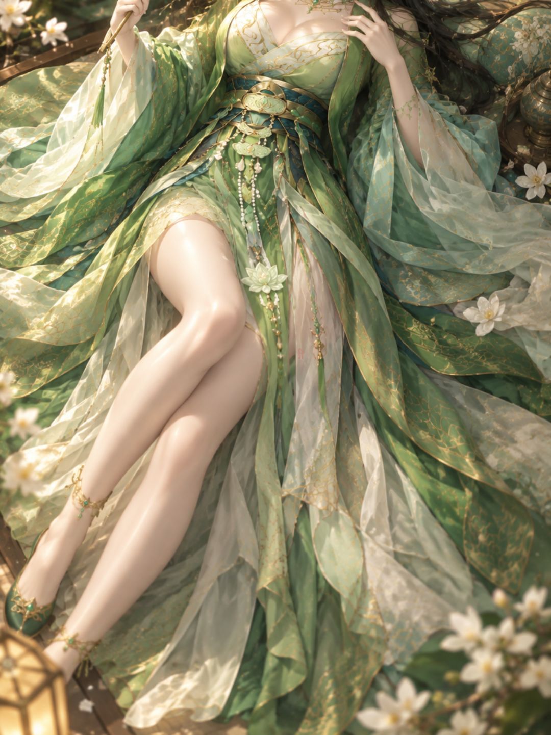 “君若有赐,请遍及后庭,使百花共沐春晖”。 1