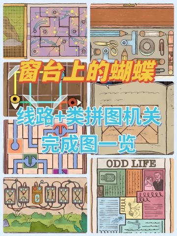 全部线路+类拼图机关完成图一览