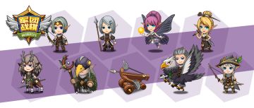 精灵大种族制作进度（角色，英雄，魔法单位）完成