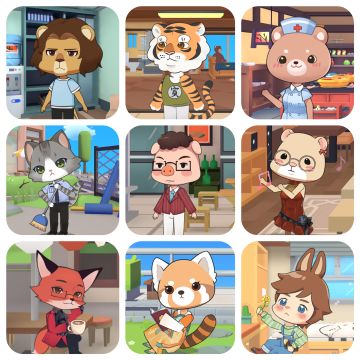 pick你喜欢的租客形象吧