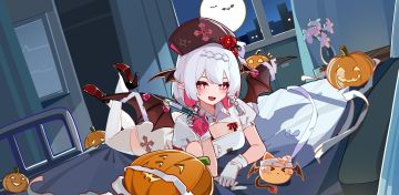 【盲盒派对】穆小泠「万圣血疗师」服饰动态展示