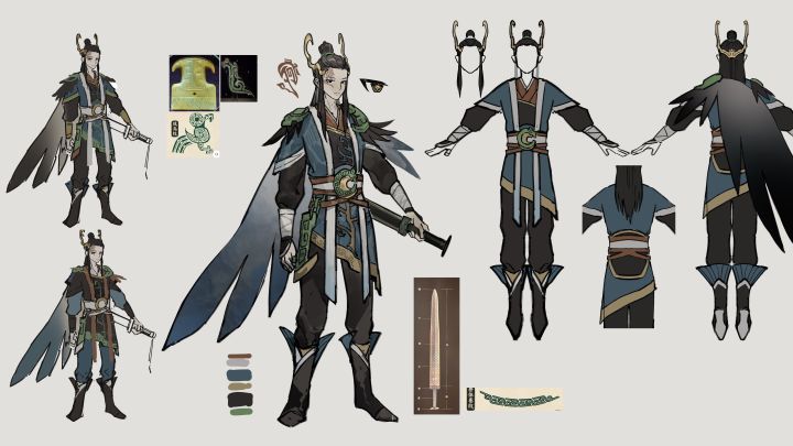 《祀与戎:山海》男主-美术更新截图