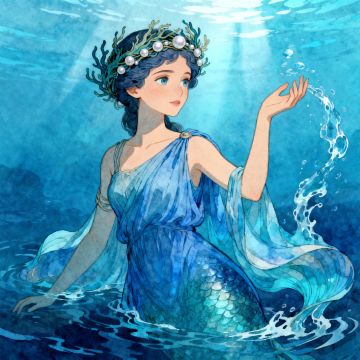 角色创作：海仙女—忒提斯（Thetis）
