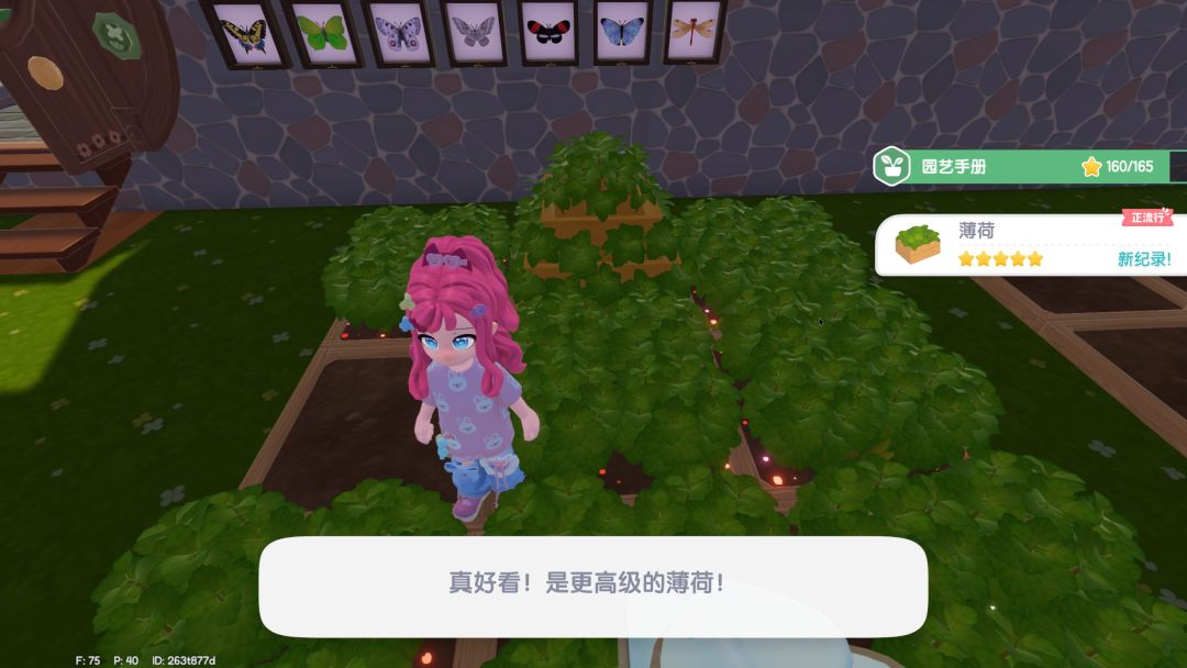 5星薄荷，园艺农作物5星速刷。截图