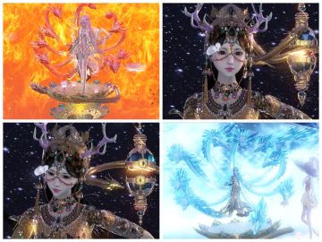 山海金蛇挖宝，神秘又优雅的高定服饰，太美