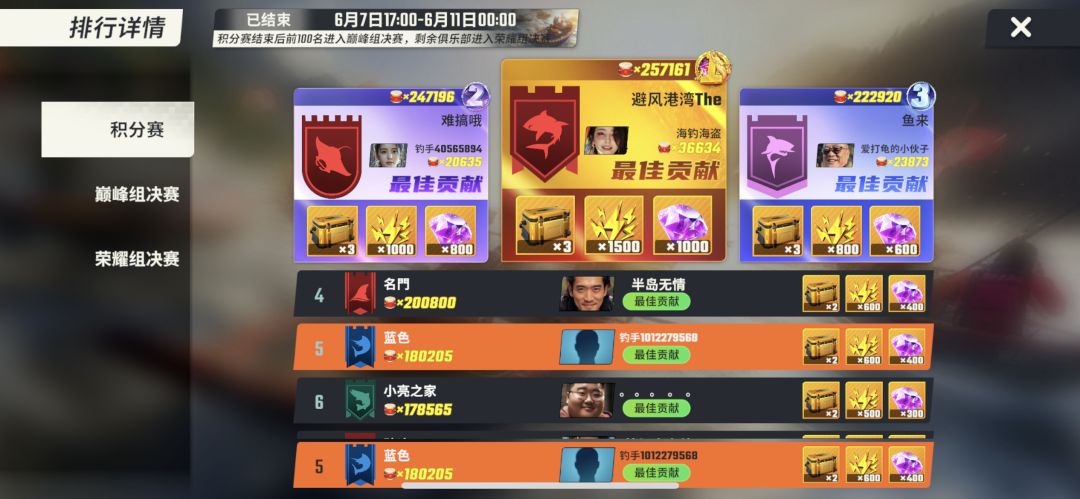欢乐钓鱼大师蓝色工会招人 2