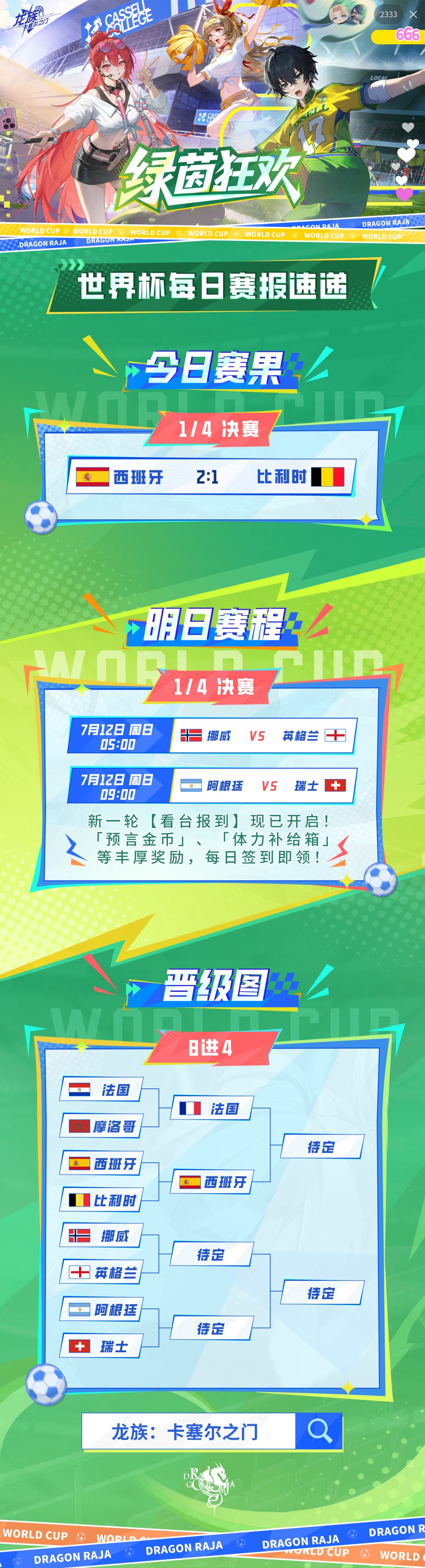 卡塞尔体育频道 | 重返四强! 1