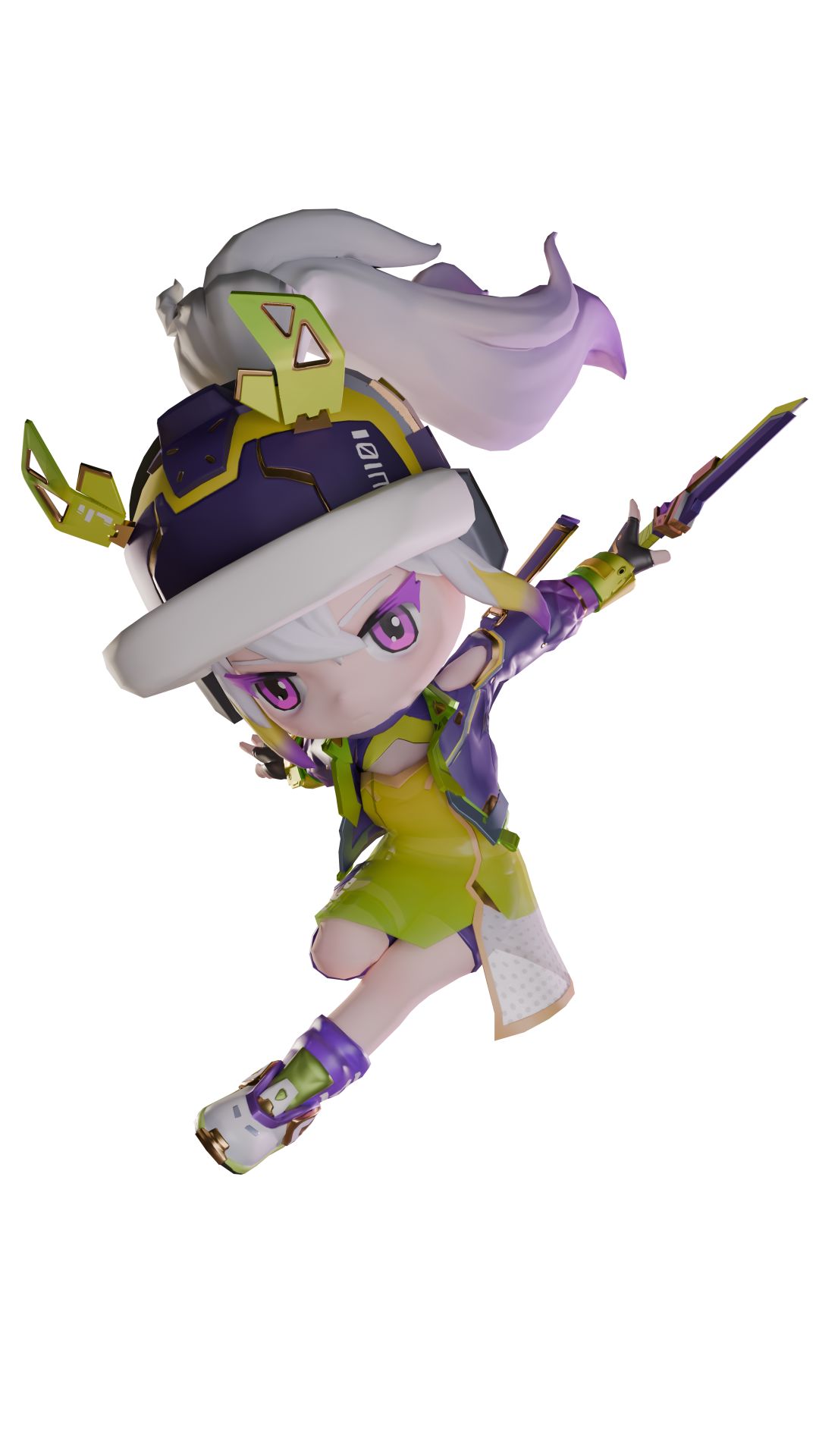 摆pose 2