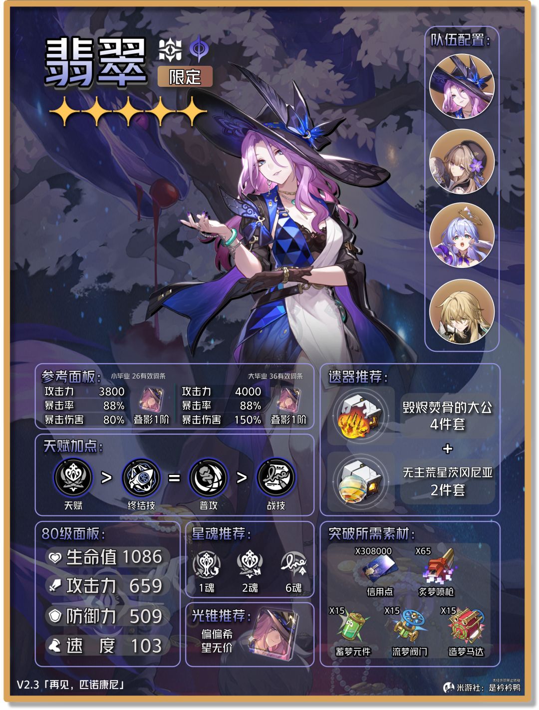 【V2.3攻略】2.3下半卡池抽取建议 2