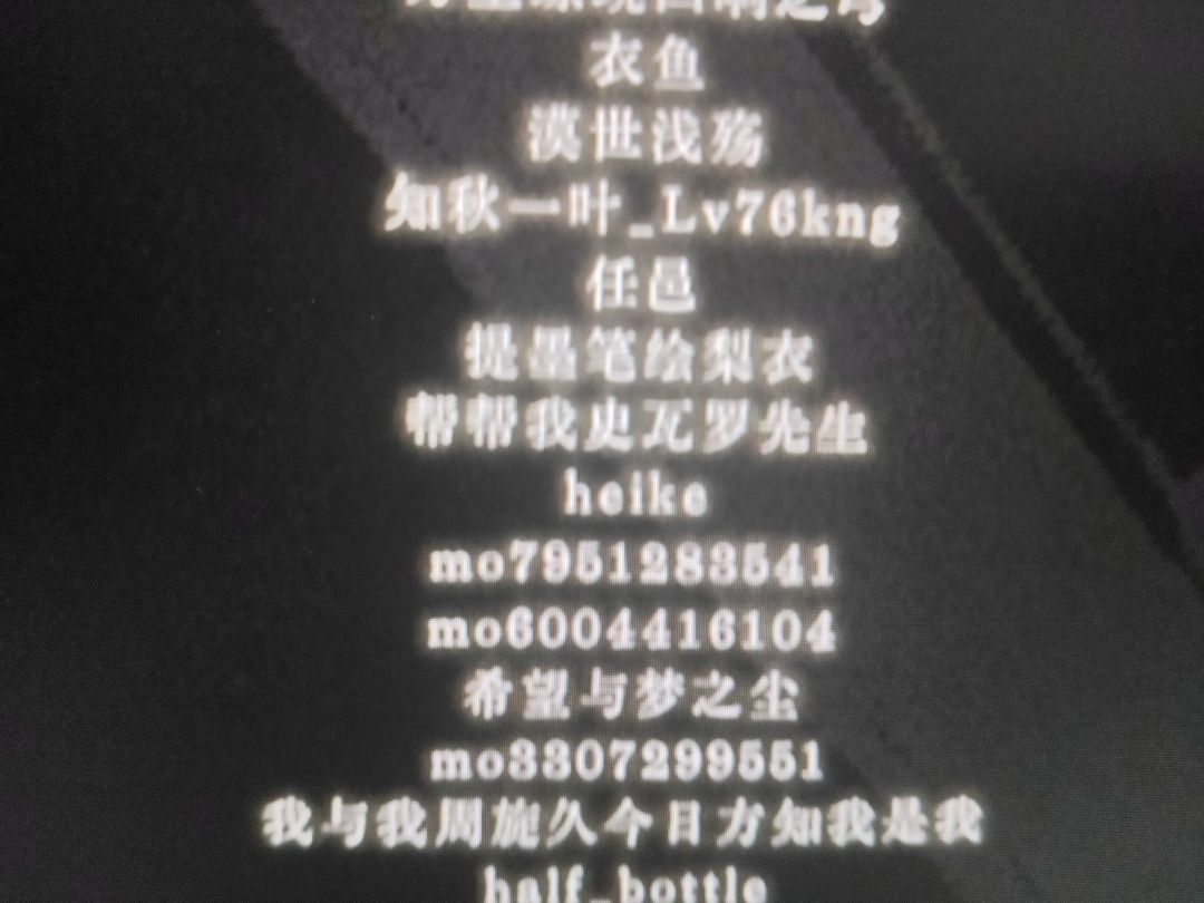 还是看到了一些很神秘的名字 2