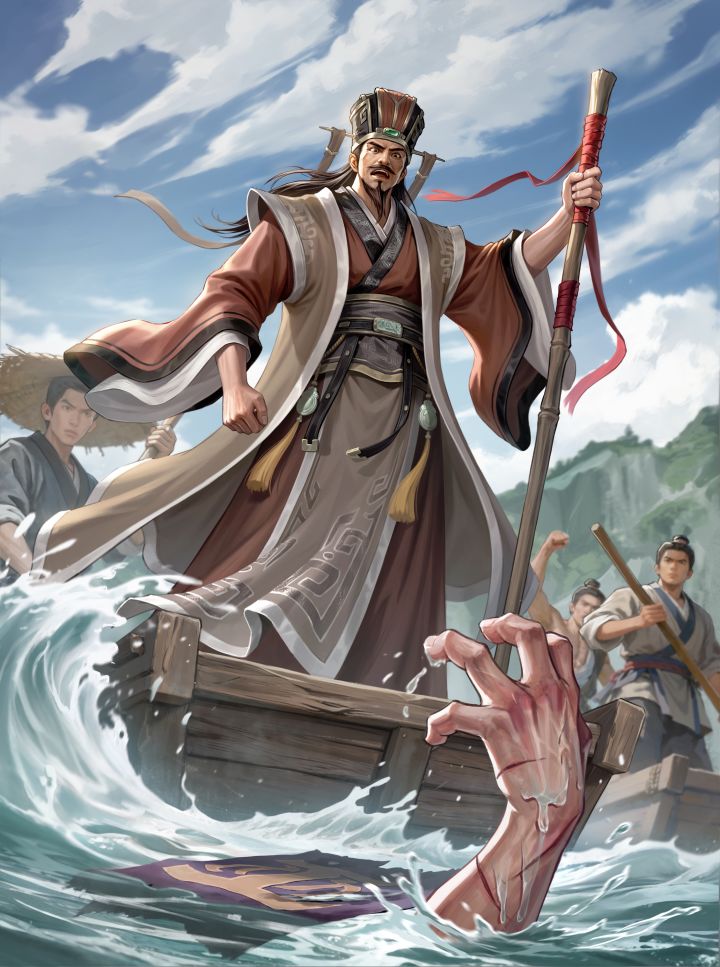 西门豹的原画改了,终于不下河了!截图
