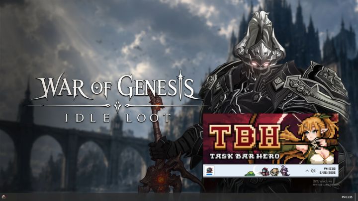 War of Genesis: Idle Loot 类TBH可自由交易的桌面挂机游戏截图
