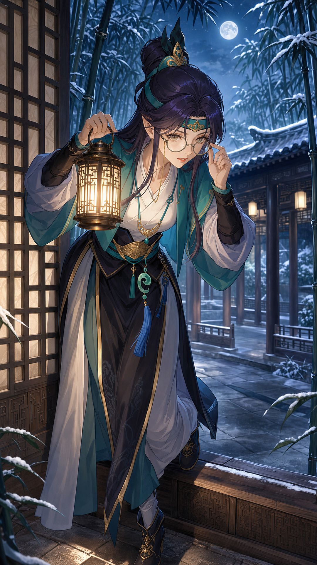 【手机壁纸】《明月小镇》主题壁纸,把江南小镇美景装进生活里 5