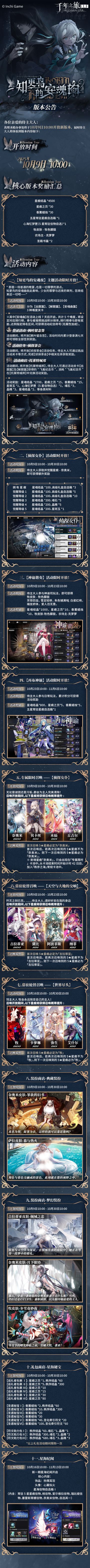 《知更鸟的安魂夜》版本公告