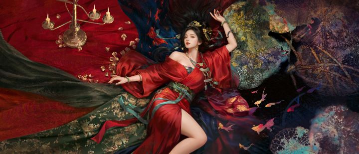 貂蝉动态立绘曝光!离间连环,乱世浮萍截图