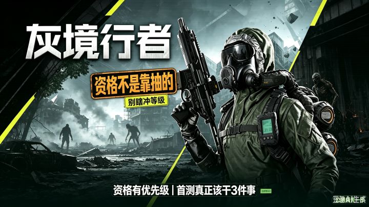 关于灰境行者首测:资格不是纯靠抽,首测别盲目冲级截图