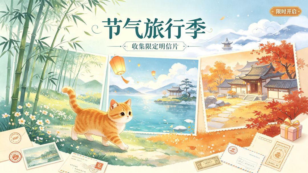 小猫带回新伙伴!、新旅途与节气活动上线✨ 4