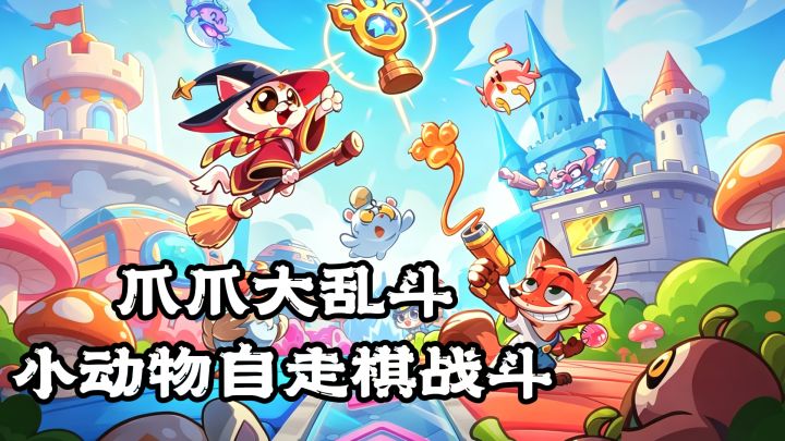 爪爪大乱斗,小动物自走棋来啦~简单快乐,3分钟一局~截图