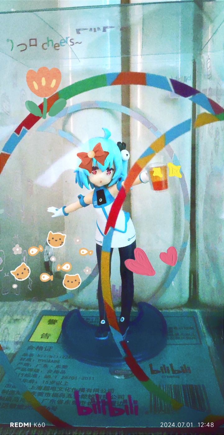 #绝区零 许愿猫又[表情_送花]截图