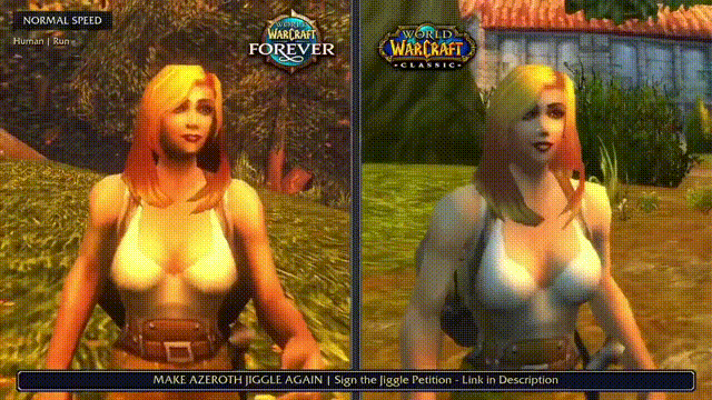 魔兽无限女角色物理效果被和谐引发争议 1