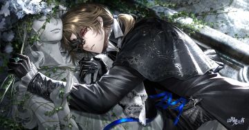 #以闪亮之名档案室# SSR羁绊「蓝殊-圣祈心音」预告