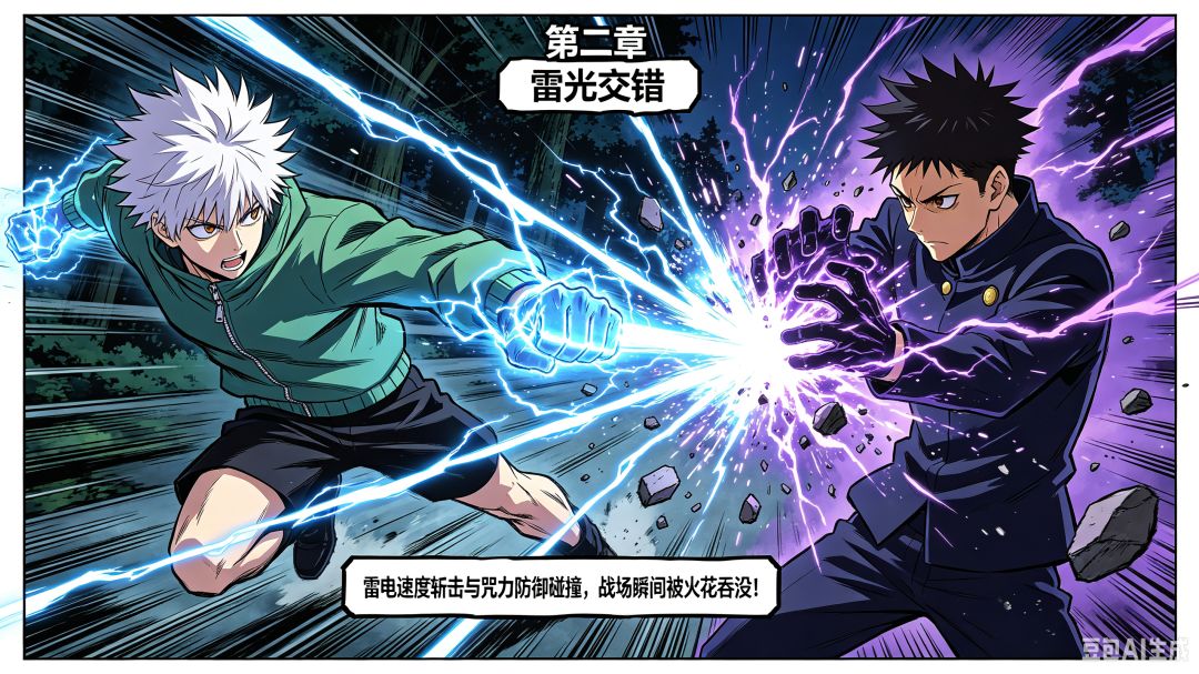 【跨番对决】奇犽VS虎杖悠仁 2