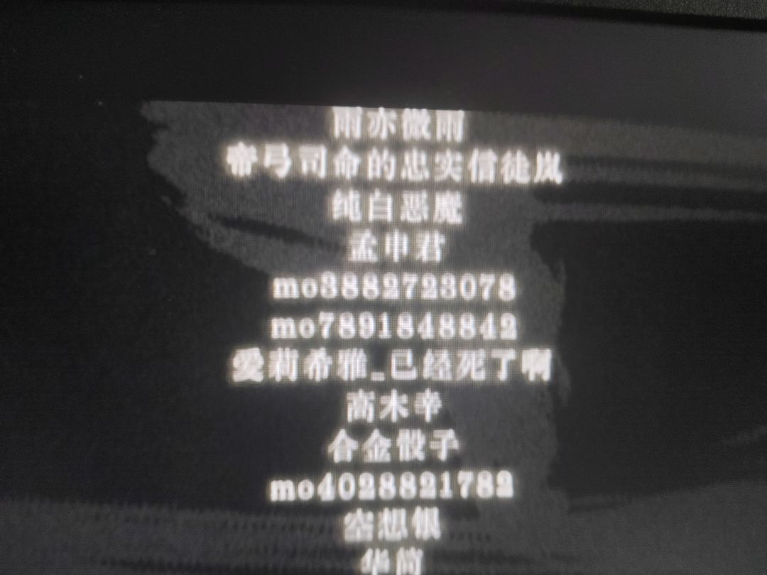 还是看到了一些很神秘的名字 1