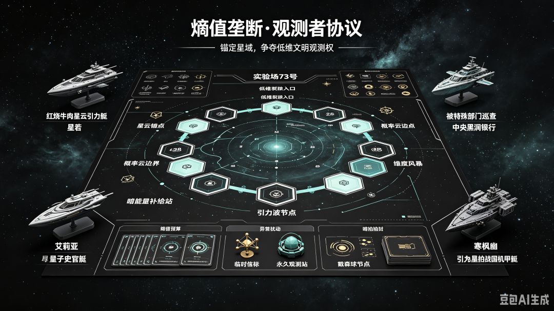 原创科幻桌游观测者宇宙 1