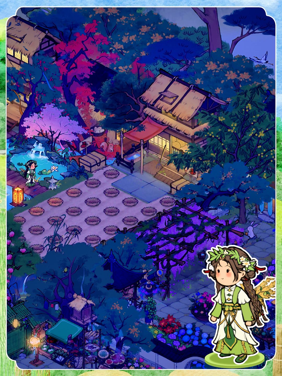 山头【鸡舍＋禽舍】水景串联小布局 3