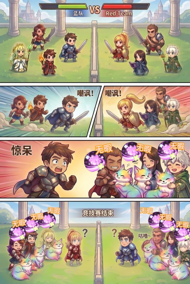 【AI漫画系列】世界太乱了,来撸狐狸吧!截图