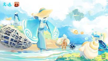 逐浪潜行 护航蔚蓝 丨《光·遇》海洋节同人作品分享