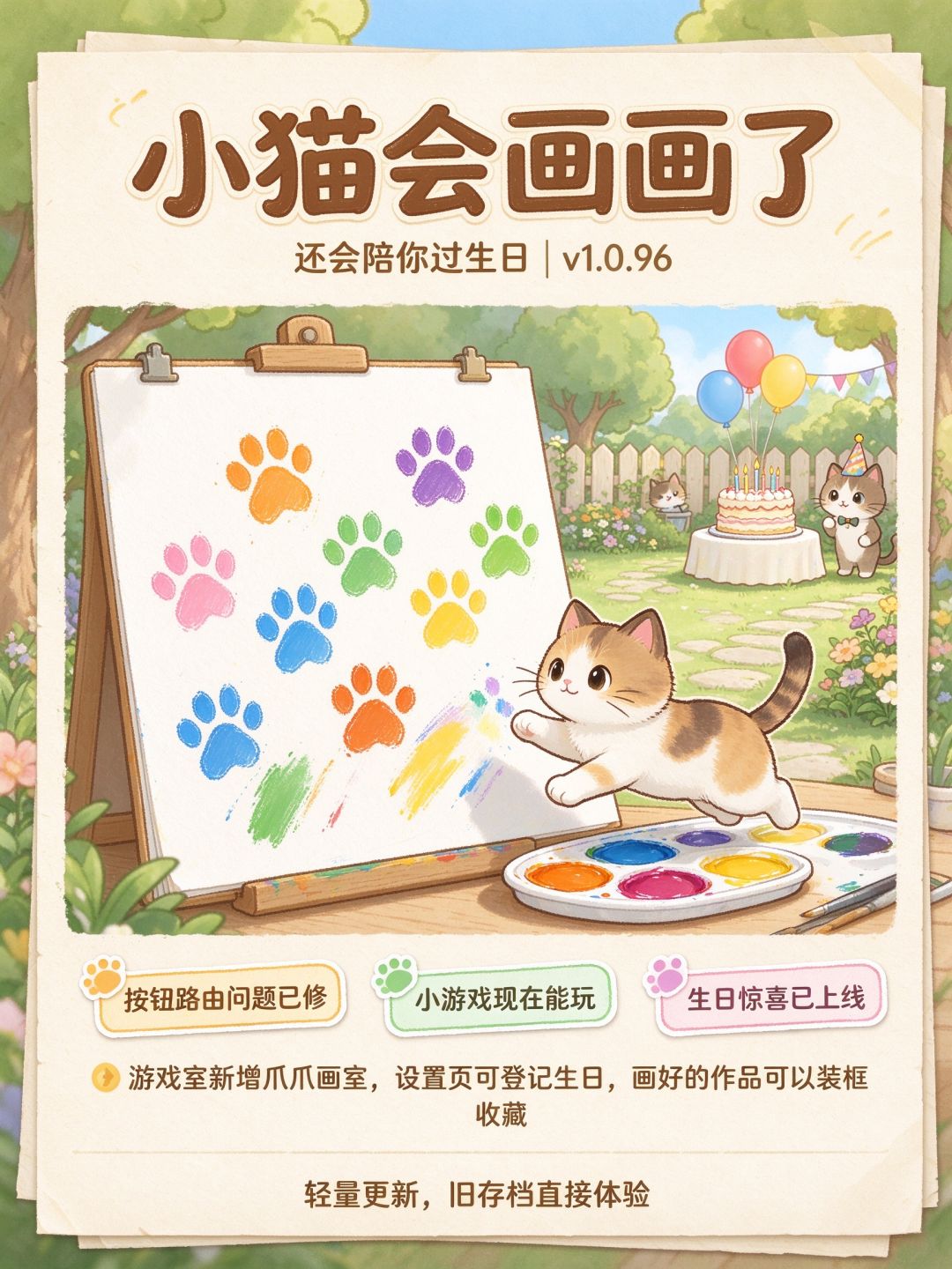 🐾 《猫窝物语》v1.0.96 更新报告 4