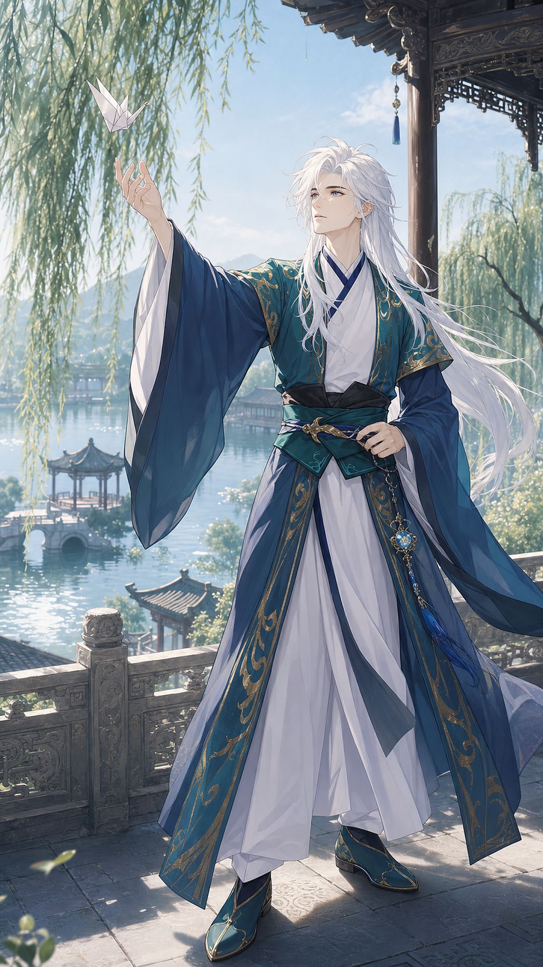 【手机壁纸】《明月小镇》主题壁纸,把江南小镇美景装进生活里 7