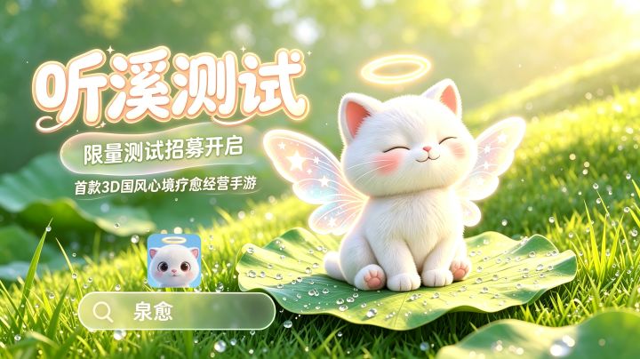 【福利】庆祝《泉愈》手游下次测试招募开启,报名抽取限量周边截图