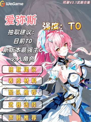 鸣潮 |爱弥斯一图流攻略