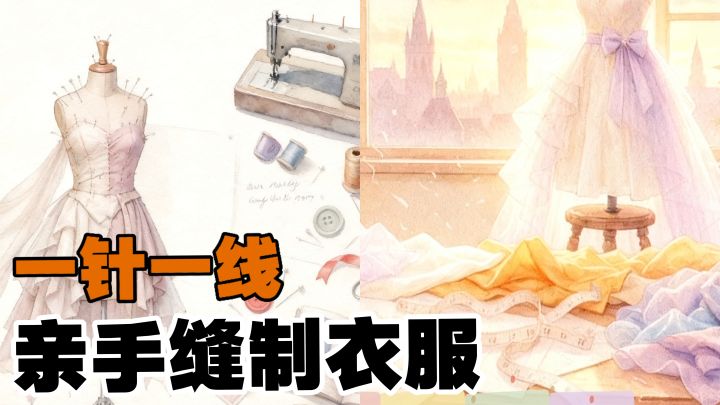 裁剪缝纫熨烫全流程！但读懂客人的需求才是最重要的截图