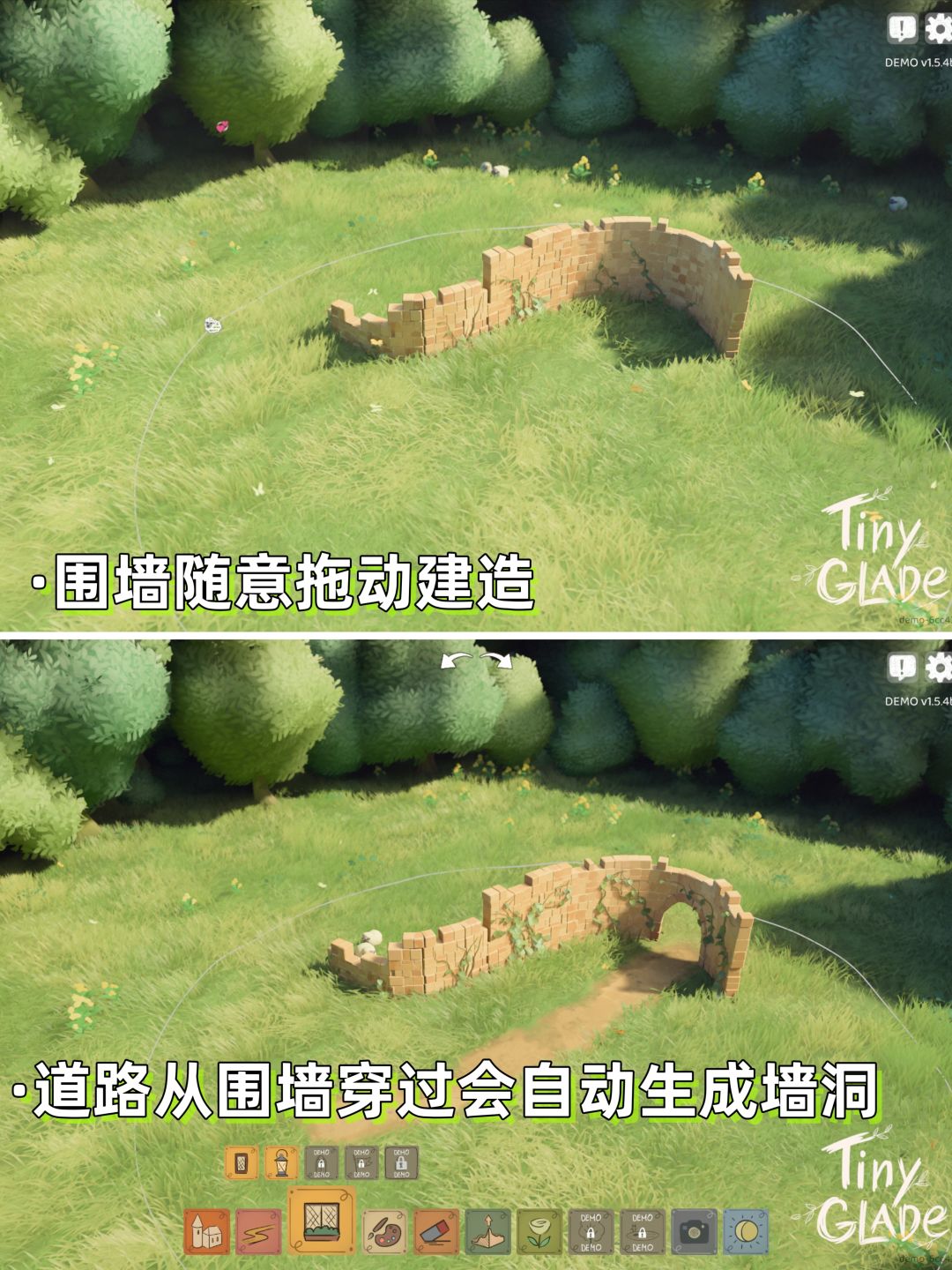 可以拍出小人国效果的休闲建造🏠 2