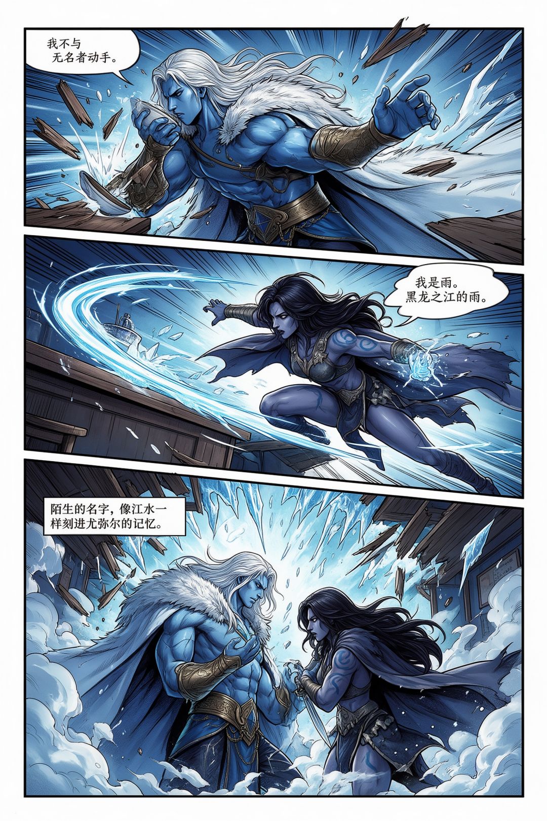 同人漫画!相遇!尤弥尔和巨人族的雨! 4