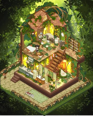 森系树屋🌳·方正长屋装修❗❗❗