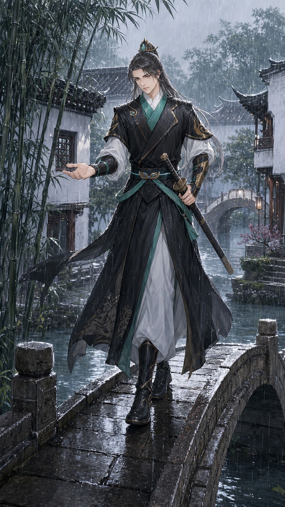 【手机壁纸】《明月小镇》主题壁纸,把江南小镇美景装进生活里 11