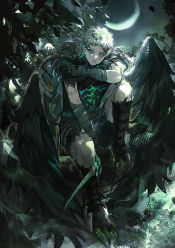 同人作品 | 隐匿月色下的翼