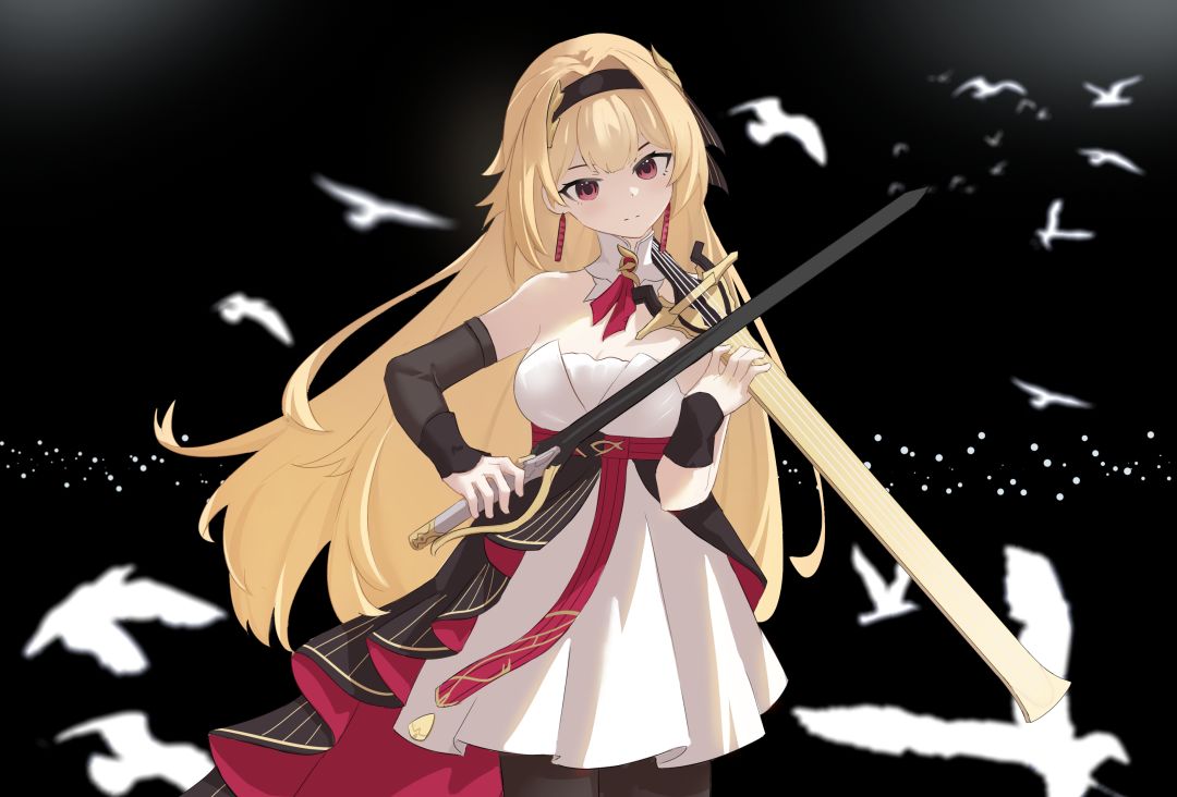 “拂晓剑歌”画了,但没抽出… 2