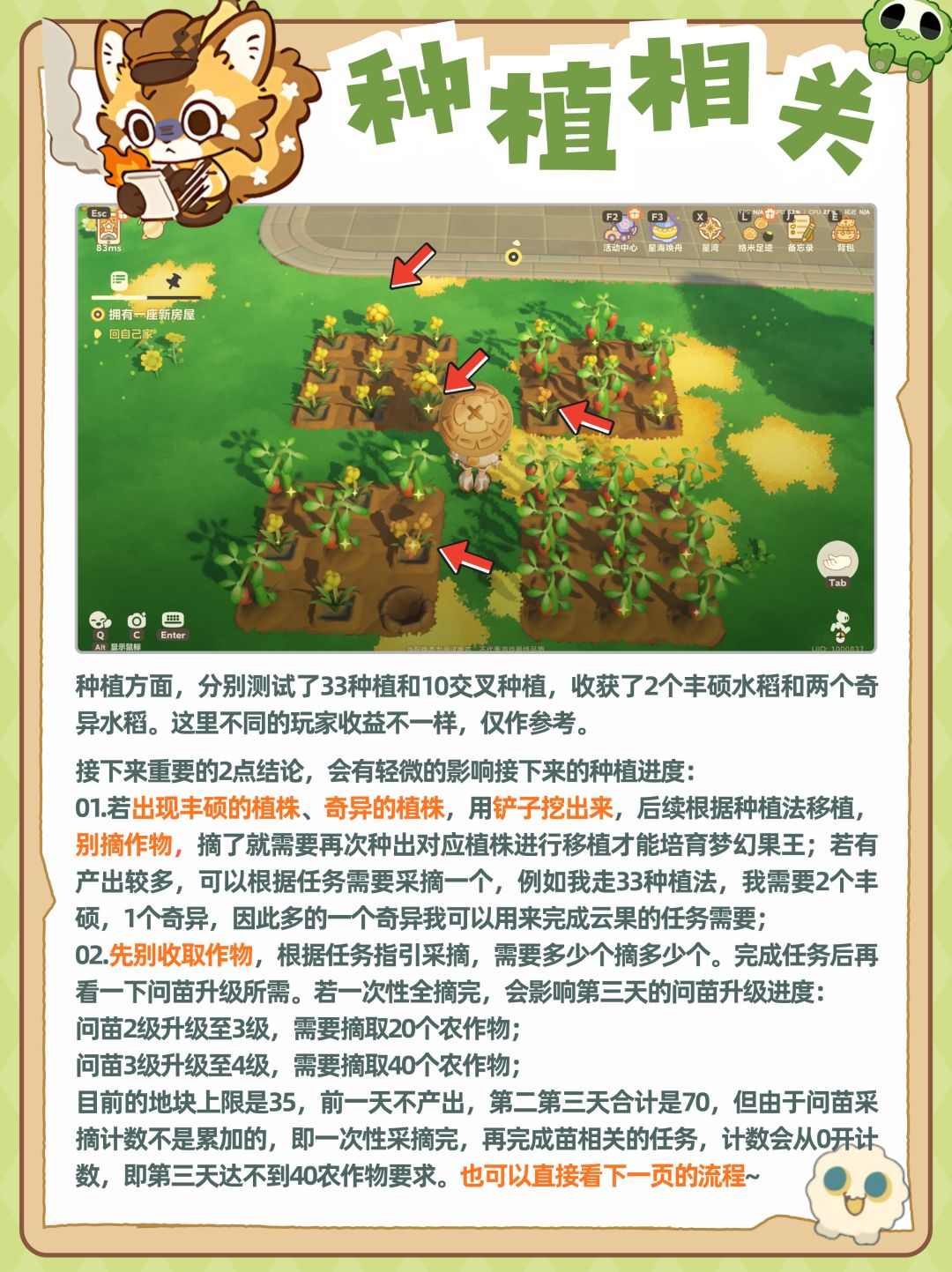 星布谷地三测第二天,进度参考,传火要看! 3