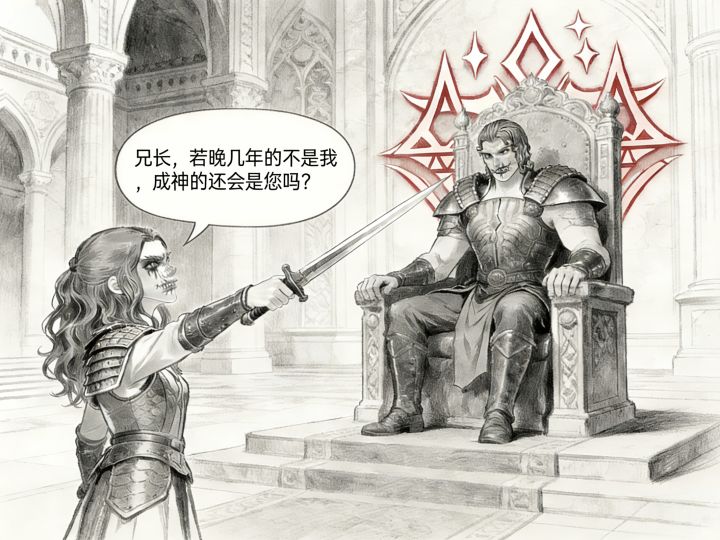 兄长，若晚来几年都不是我成神的还会是你吗截图