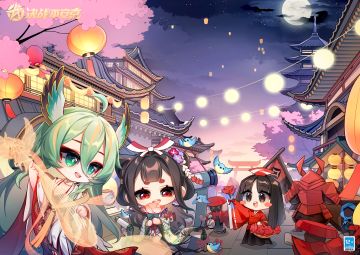 #七夕##决战平安京##樱子日记#
“大人，要来束花嘛？”趁着良辰美景，樱子也来到七夕灯会上开启了全新的营生——卖花！从花园中刚摘下的玫瑰花还隐隐的散发着香气呢~（づ￣3￣）づ♡ ╭
这次灯会，樱子穿梭于人流中，看见了许多甜蜜的景象呢！不仅有心意相连的大人们共度佳宵，也有闺中少女结伴游园嬉戏，大人们是否也在这甜蜜的节日里，和心里的那个人或亲密的友人相见呢？
好啦！短暂歇息一会儿，樱子要继续为“卖花