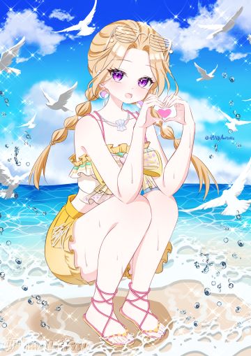 【绘画】开始期待夏天啦～