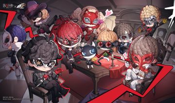 第五人格×女神异闻录5皇家版联动第二弹 下线倒计时3天！ 抓紧最后的时间，享受与伙伴们并肩的时光吧！ #第五人格×P5R #第五人格 #第五人格IP联动