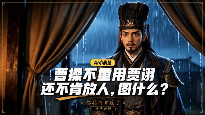 曹操不重用贾诩还不肯放人，图什么？截图