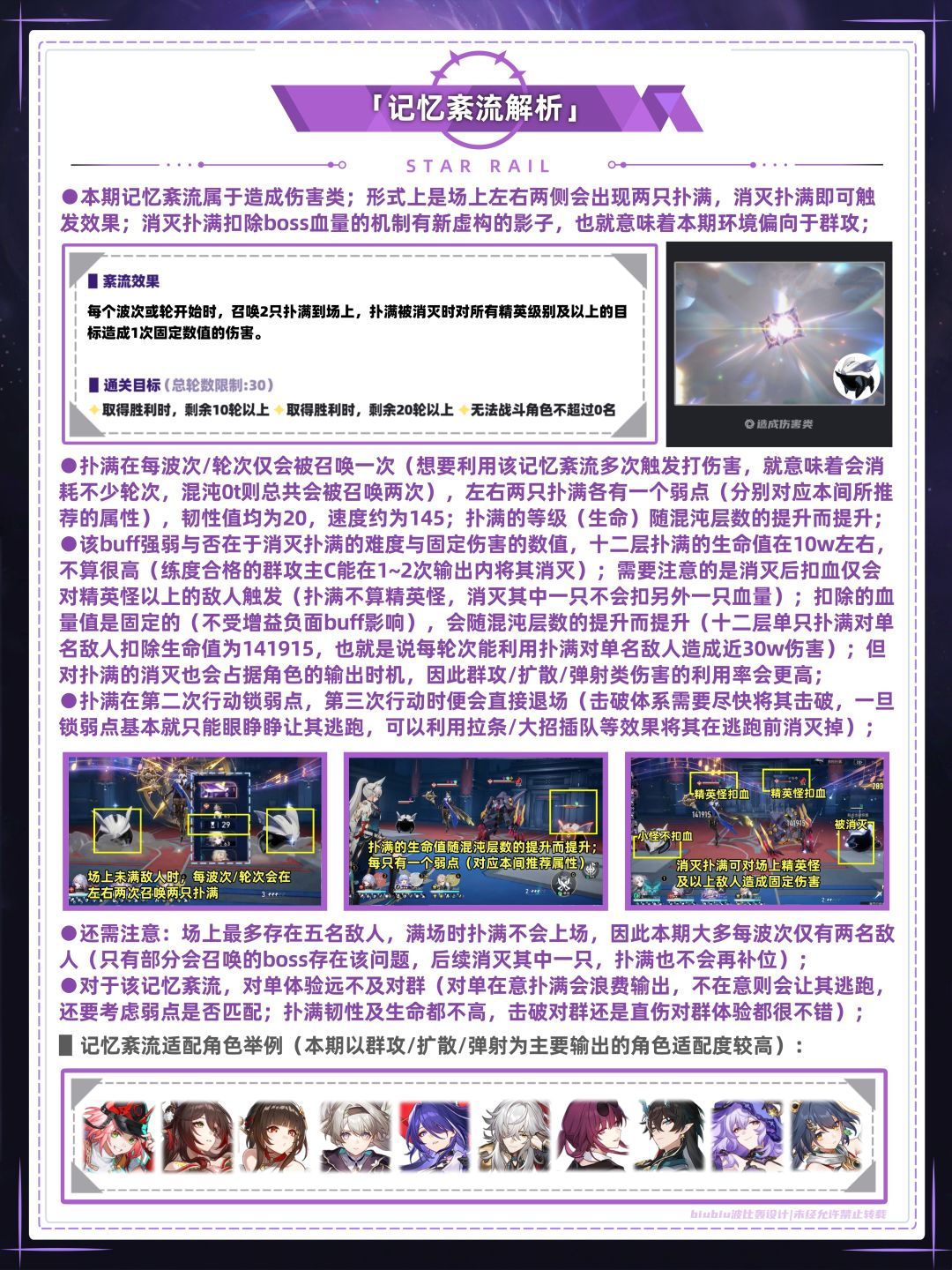 【V2.7攻略】混沌回忆舸舰迷津通关一图流 3