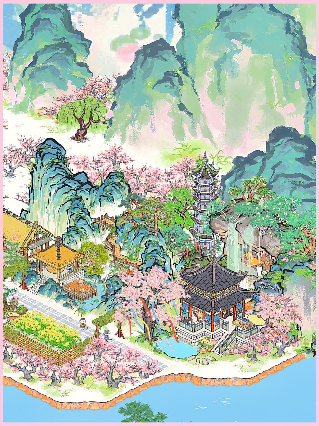 桃花源小镇全布局 2